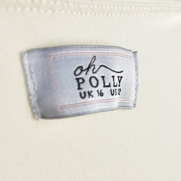 Oh Polly Ainslee Jersey Midaxi Formal Bodycon Dress - 12 - Picture 8 of 8